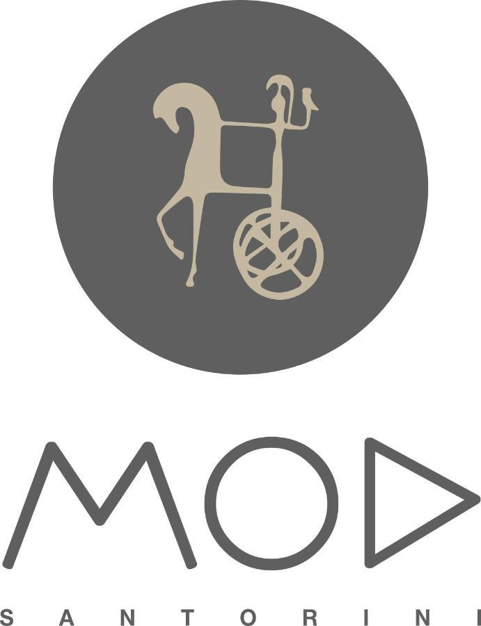 Mod Santorini Vegan Accommodation ثيرا المظهر الخارجي الصورة