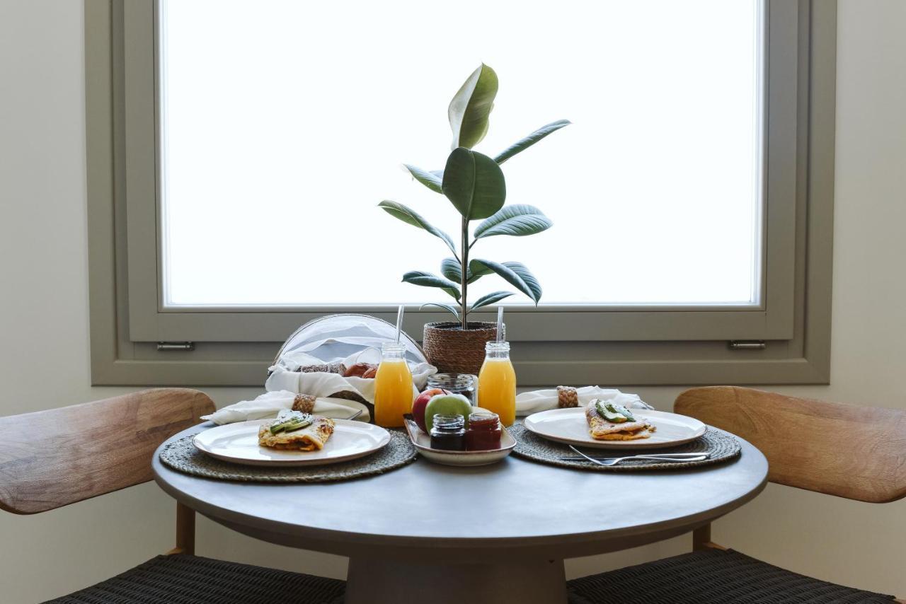 Mod Santorini Vegan Accommodation ثيرا المظهر الخارجي الصورة