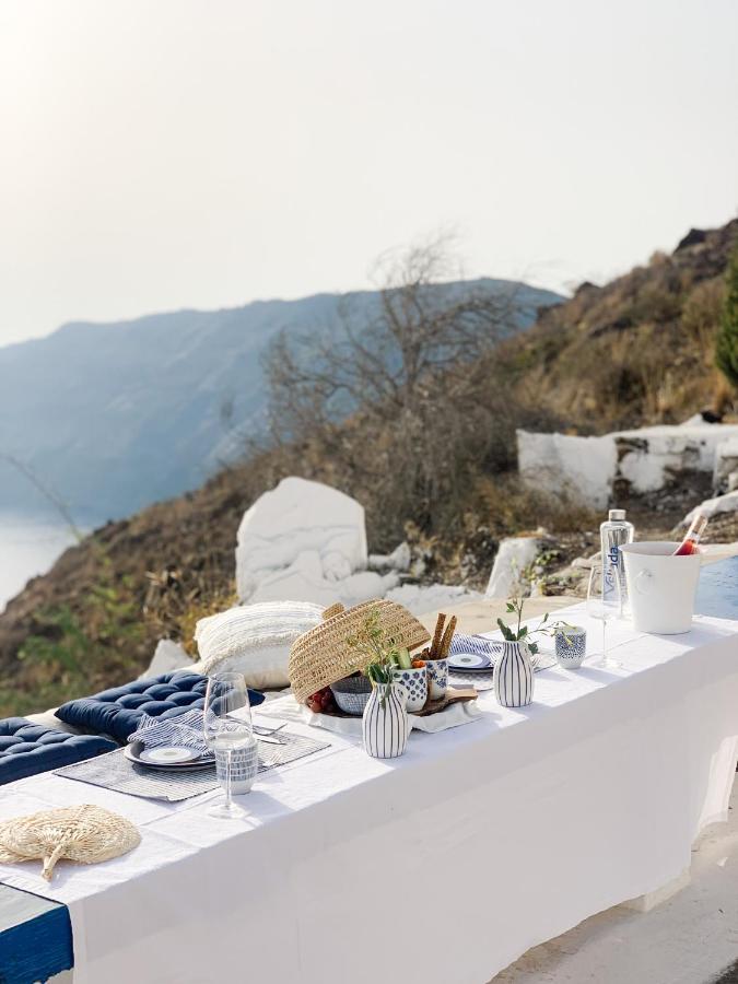 Mod Santorini Vegan Accommodation ثيرا المظهر الخارجي الصورة