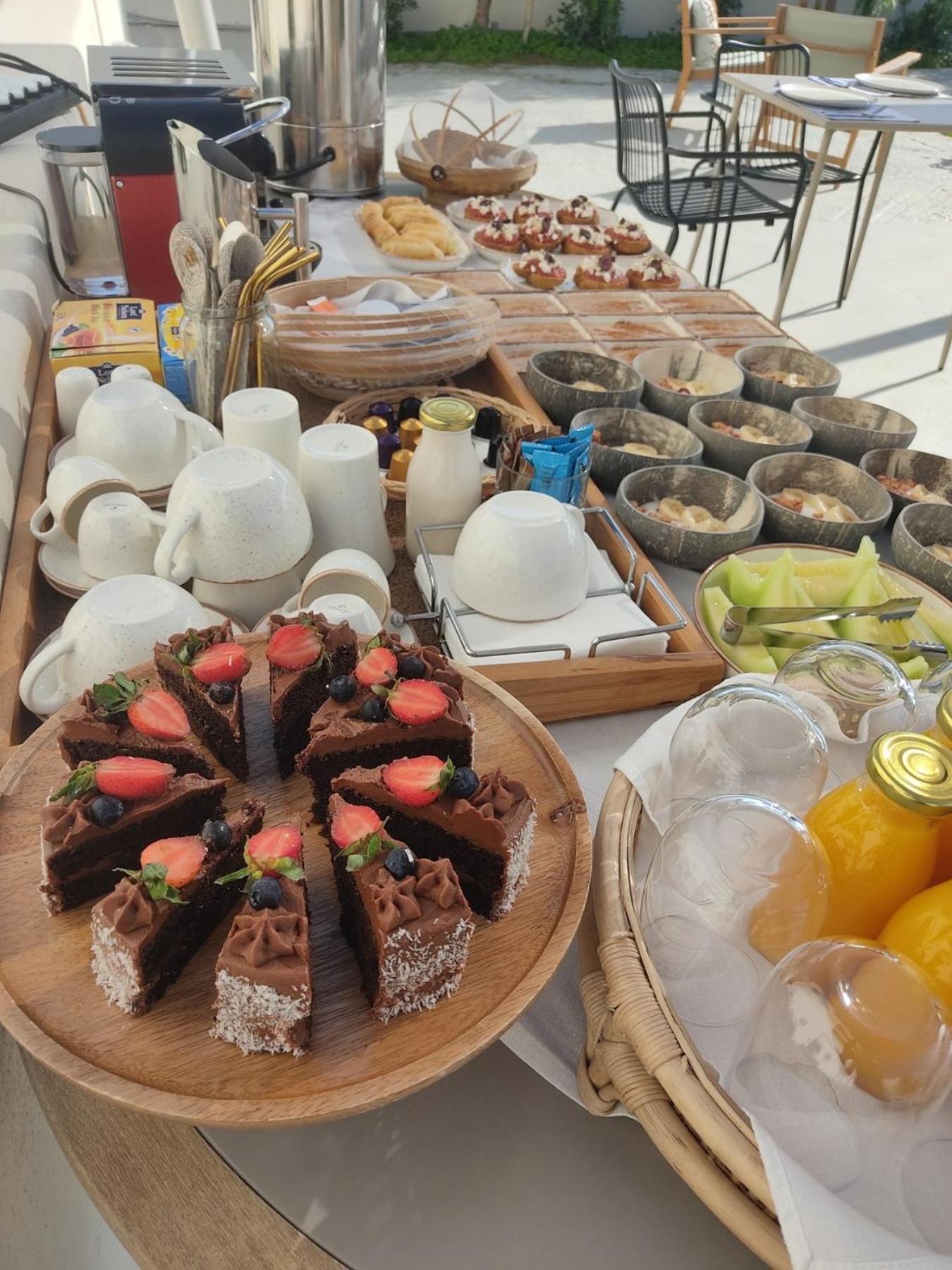 Mod Santorini Vegan Accommodation ثيرا المظهر الخارجي الصورة